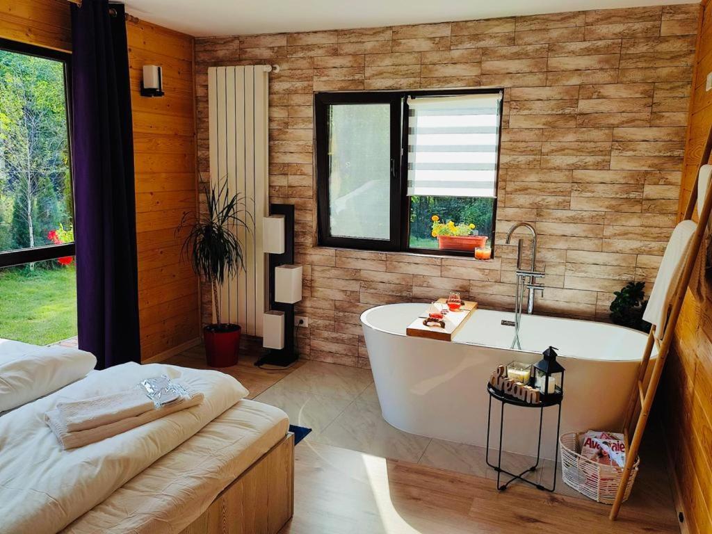 River Residence Chalet Felsőszombatfalvi üdülőtelep Kültér fotó