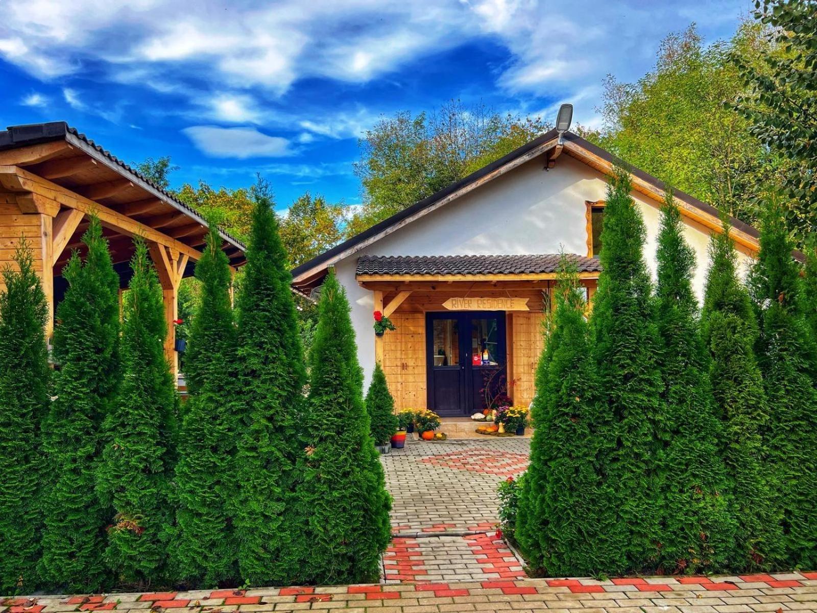 River Residence Chalet Felsőszombatfalvi üdülőtelep Kültér fotó